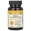 Фото товару Vegan Vitamin D3 + K2 Фото товару Naturewise, Vegan Vitamin D3 + K2, Вітаміни D3 K2, 60 капсул