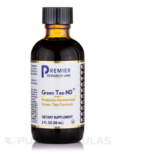 Основне фото товару Green Tea-ND Основне фото товару Premier Research Labs, Green Tea-ND, Екстракт Зеленого Чаю, 58 мл