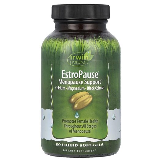 Основне фото товару EstroPause Menopause Support, Підтримка менопаузи, 80 капсул