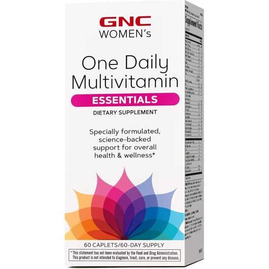 Основное фото товара Women's One Daily Multivitamin Основное фото товара GNC, Витамины для женщин, Women's One Daily Multivitamin, 60