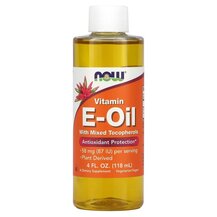 Вітамін E Natural E-Oil NOW Foods 118 мл Вітамін E Natural E-Oil NOW Foods 118 мл