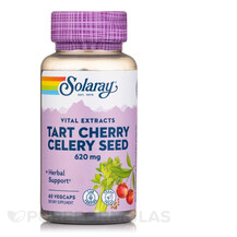 Tart Cherry Celery Seed 620 mg Экстракт вишни Solaray Tart Cherry Celery Seed 620 mg Экстракт вишни Solaray