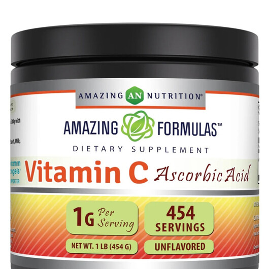 Основне фото товару Amazing Formulas Vitamin C Ascorbic Acid Основне фото товару Amazing Formulas Vitamin C Ascorbic, Вітамін C Аскорбінова кислот