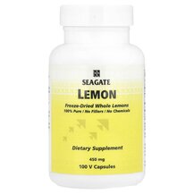Лимофільовані цілі лимони Lemon Powder Seagate 100 капсул Лимофільовані цілі лимони Lemon Powder Seagate 100 капсул