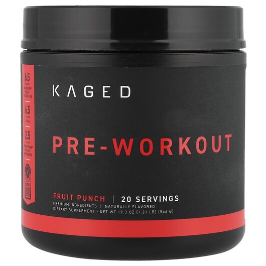 Основне фото товару PRE-KAGED Pre-Workout Fruit Punch Основне фото товару PRE-KAGED Pre-Workout Fruit Punch, Передтренувальний комплекс, 59