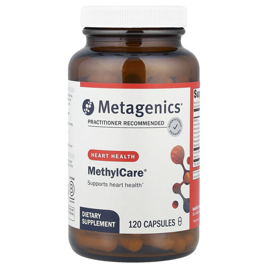 Основне фото товару Metagenics, MethylCare, Підтримка Гомоцистеїну, 120 капсул
