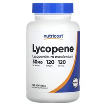 Lycopene 50 mg Ликопин Nutricost 120 капсул
