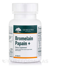 Бромелайн Bromelain Papain+ Genestra 60 таблеток Бромелайн Bromelain Papain+ Genestra 60 таблеток
