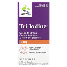 Tri-Iodine 3 mg Йод 3 мг Terry Naturally 90 капсул