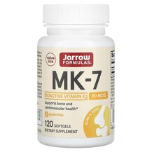 MK-7 90 мкг MK-7 90 mcg Jarrow Formulas 120 капсул MK-7 90 мкг MK-7 90 mcg Jarrow Formulas 120 капсул