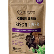 Bison Liver Бычья печень The Wellness Company 90 капсул
