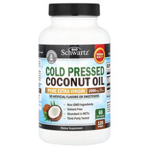 Кокосова олія Cold Pressed Coconut Oil Pure Extra Virgin, Кокосова олія Cold Pressed Coconut Oil Pure Extra Virgin,