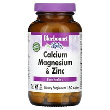 Кальцій магній цинк Calcium Magnesium Plus Zinc Bluebonnet