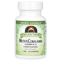 Vegan True MethylCobalamin Cherry Flavor 1 mg B12 Source Vegan True MethylCobalamin Cherry Flavor 1 mg B12 Source