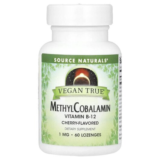 Основное фото товара Vegan True MethylCobalamin, Метилкобаламин B12, 60 сублингвальных