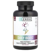 Мультивітаміни та пробіотики Daily Boost Zhou Nutrition Мультивітаміни та пробіотики Daily Boost Zhou Nutrition