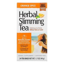 Herbal Slimming Tea Orange Spice Caffeine Free 24 Tea Bags