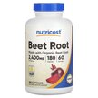 Фото товару Beet Root 800 mg Фото товару Nutricost, Beet Root 800 mg, Червоний буряк, 180 капсул