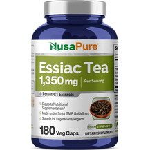 Essiac Tea 1350 mg Чай Ессиак Nusa Pure 180 капсул