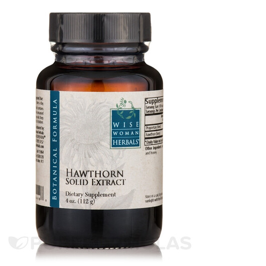 Основное фото товара Hawthorn Solid Extract Основное фото товара Wise Woman Herbals, Боярышник, Hawthorn Solid Extract, 120 г