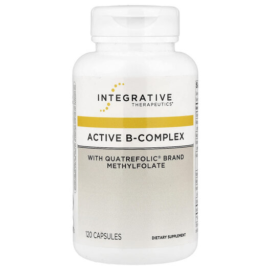 Основне фото товару Active B-Complex Основне фото товару Integrative Therapeutics, Active B-Complex, B-комплекс, 120 капсу