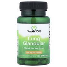 Lung Glandular 250 mg Поддержка органов дыхания Swanson