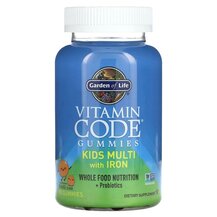 Залізо Vitamin Code Gummies Kids Multi with Iron Orange