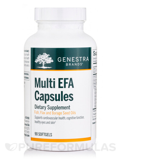 Основное фото товара Multi EFA Capsules Основное фото товара Genestra, Омега 3 6 9, Multi EFA Capsules, 90 капсул