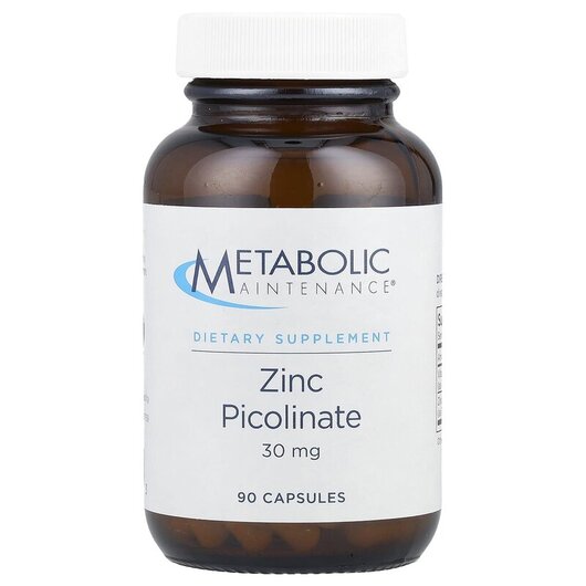 Основное фото товара Zinc Picolinate 30 mg Основное фото товара Цинк Пиколинат, Zinc Picolinate 30 mg, 100 капсул