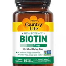 Вітамін B7 Біотин High Potency Biotin Country Life
