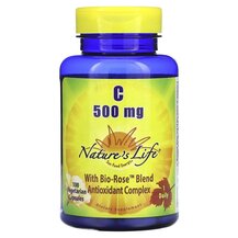 Vitamin C 500 mg Витамин C Natures Life 100 капсул