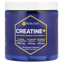 Creatine+ Креатин Natural Stacks 120 капсул