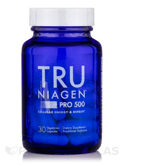 Основное фото товара Pro 500 mg Основное фото товара Tru Niagen, Никотинамид рибозид, Tru Niagen Pro 500 mg, 30 капсул