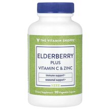 Вітамін C Elderberry Plus Vitamin C & Zinc 90 капсул