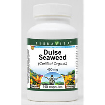 Dulse Seaweed - 450 mg Водоросли Дульсе TerraVita 1 шт Dulse Seaweed - 450 mg Водоросли Дульсе TerraVita 1 шт