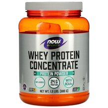 Протеїн Sports Whey Protein Concentrate Unflavored 1 NOW Протеїн Sports Whey Protein Concentrate Unflavored 1 NOW