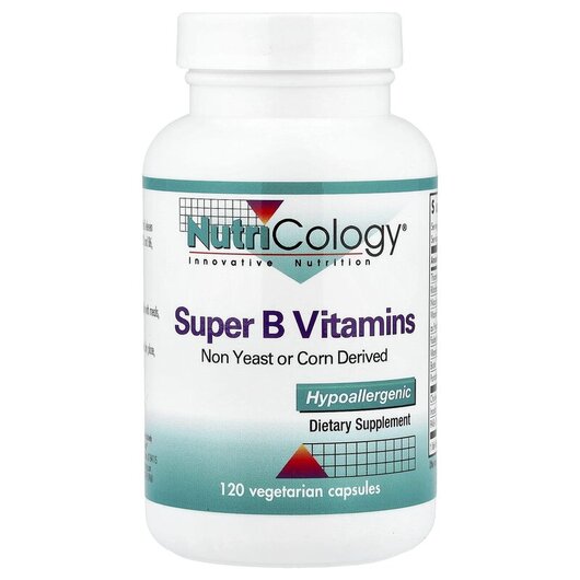 Основное фото товара Super B Vitamins, 120 капсул, Nutricology