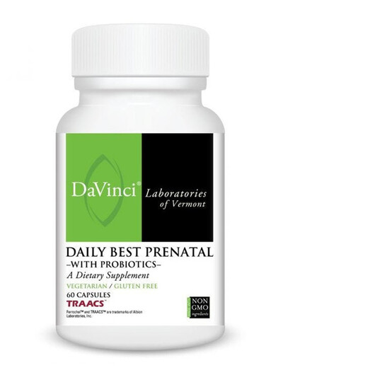 Основне фото товару Daily Best Prenatal with Probiotics Основне фото товару Daily Best Prenatal with Probiotics, Вітаміни для вагітних, 60 ка