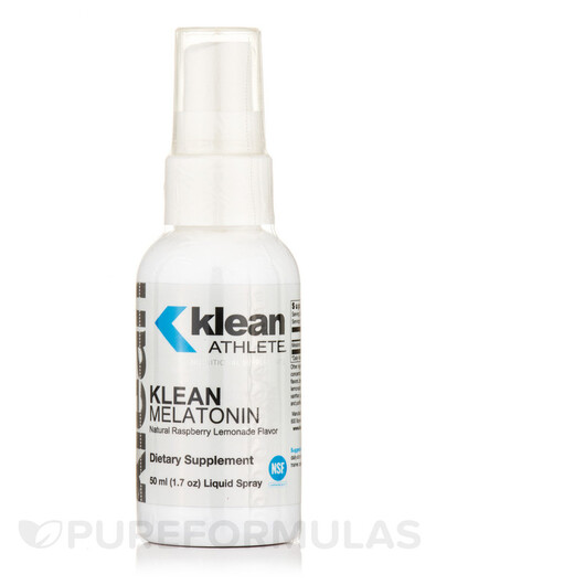 Основне фото товару Klean Melatonin Natural Raspberry Lemonade Flavor Основне фото товару Klean Melatonin Natural Raspberry Lemonade Flavor, Мелатонін, 50