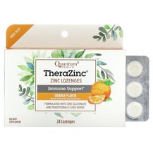 Цинк TheraZinc Zinc Lozenges Orange Quantum Health