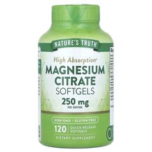 Magnesium Citrate 250 mg Магний Nature's Truth 120 капсул Magnesium Citrate 250 mg Магний Nature's Truth 120 капсул