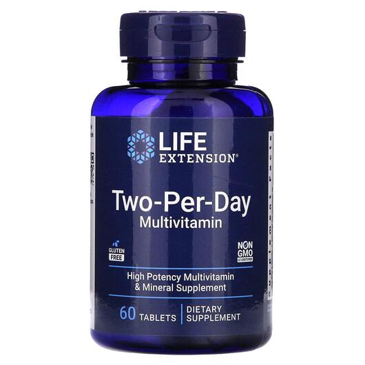Основне фото товару Two-Per-Day Multivitamin V2 Основне фото товару Two-Per-Day Multivitamin V2, Мультивітаміни, 60 таблеток