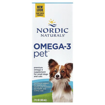 Омега 3 Omega-3 Pet Cats & Small Breed Dogs Nordic 60 мл Омега 3 Omega-3 Pet Cats & Small Breed Dogs Nordic 60 мл