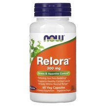 Relora 300 mg Релора 300 мг NOW Foods 60 капсул