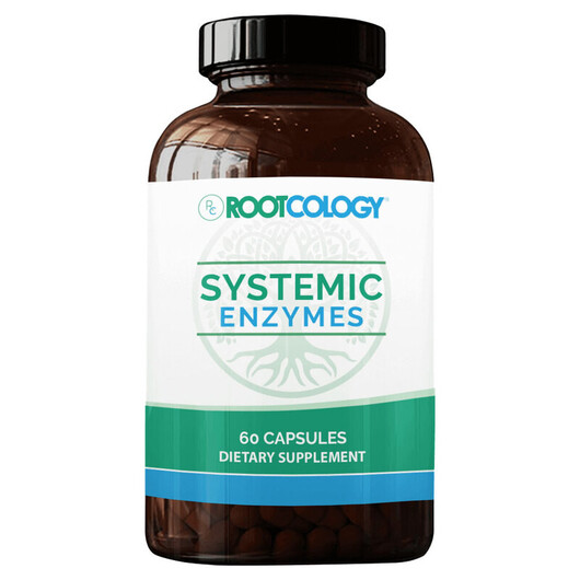 Основное фото товара Rootcology, Системные ферменты, Systemic Enzymes, 60 капсул