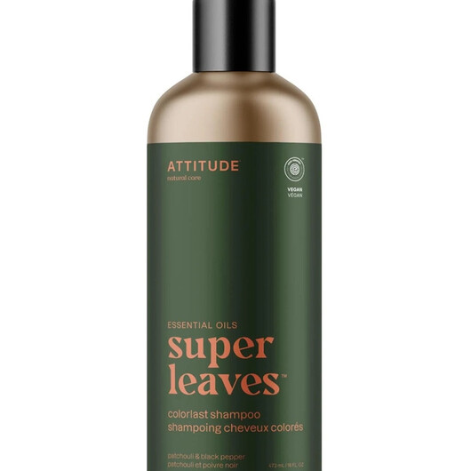 Основне фото товару Super Leaves | Essential Oils: Colorlast Shampoo Patchouli & Black Pepper Основне фото товару Super Leaves | Essential Oils: Colorlast Shampoo Patchouli, Ефірн