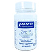Фото товару Pure Encapsulations, Zinc 15 mg, Цинк 15 мг, 60 капсул