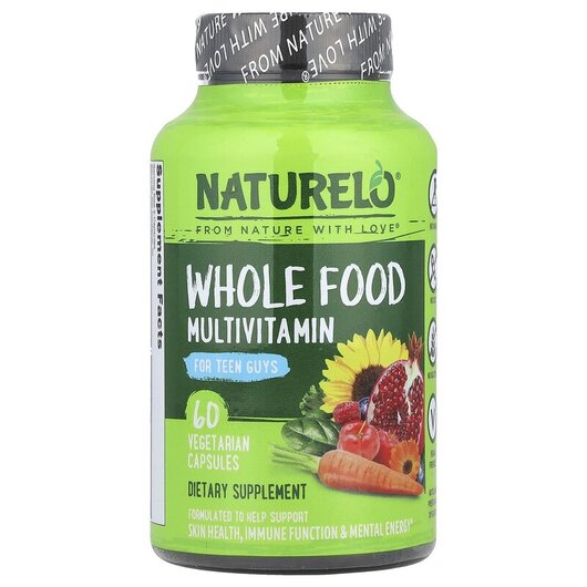 Основное фото товара Whole Food Multivitamin for Teen Guys, Витамины для подростков, 6