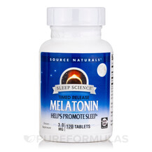 Мелатонін Sleep Science Melatonin Source Naturals