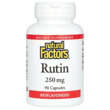 Rutin 250 mg Рутин 250 мг Natural Factors 90 капсул Rutin 250 mg Рутин 250 мг Natural Factors 90 капсул